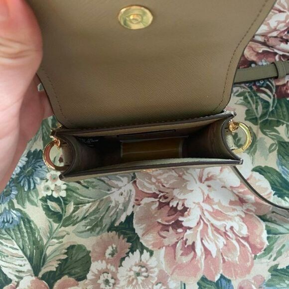 Michael Kors Sage Green Jet Set Phone Crossbody - Picture 5 of 7